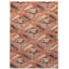 Distressed Homage Hand Knotted Wool Geometric Area Rug-1730787496