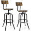 Lesse Swivel Adjustable Height Counter Stool