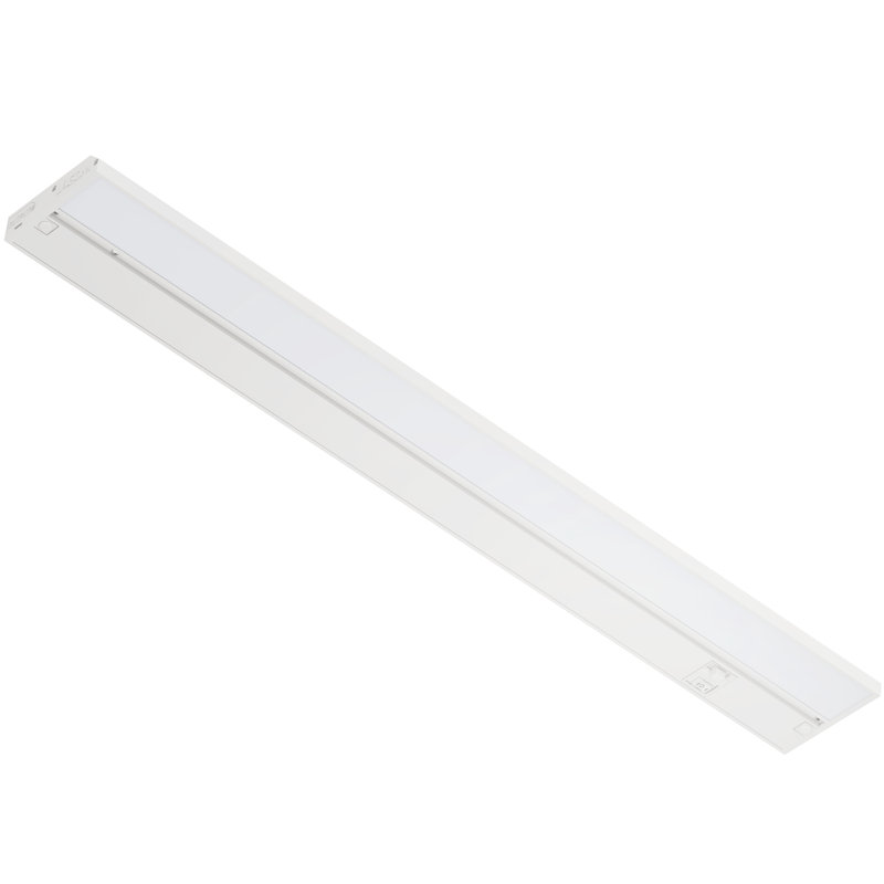 Lumière sous le cabinet Lagom Halo, DEL à intensité variable câblée de 22 po, 2 700 K / 4 000 K / 5 000 K, cordon d'alimentation vendu séparément, blanc, UC0122WH27