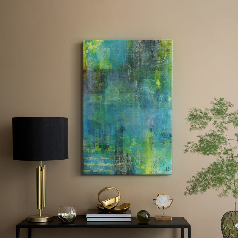 Évasion estivale - Cavas enveloppés de galerie, H 18 po x l 12 po