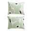 Unikko Orange/Green/White Organic Cotton Duvet Cover Set-467131658-467131656