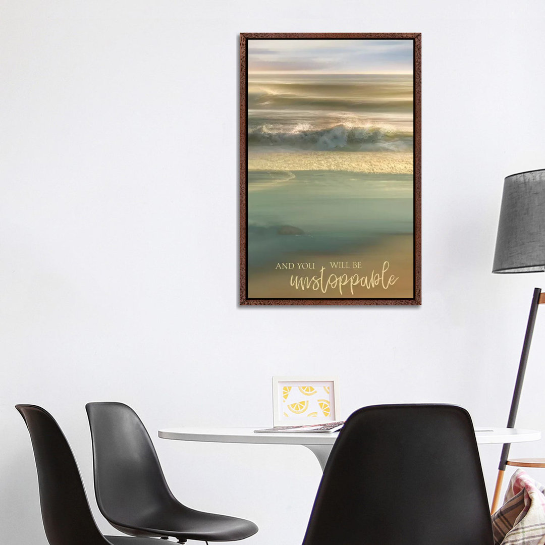 You Will Be Unstoppable by Mike Calascibetta - Print on Canvas