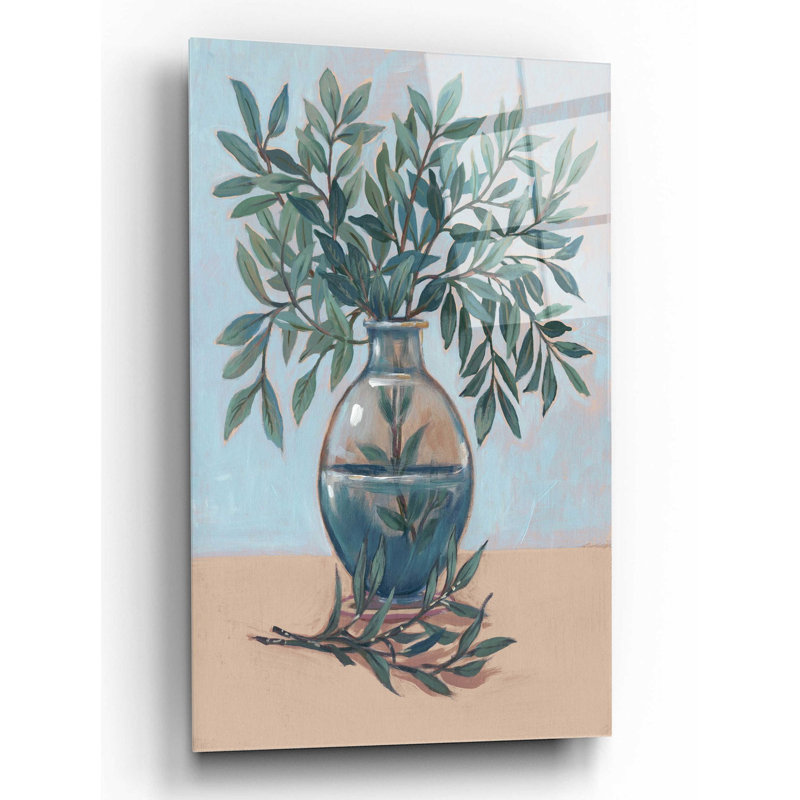 «Arrangement II» par Tim O'Toole, art mural en verre acrylique, H 16 po x l 12 po x P 0,13 po