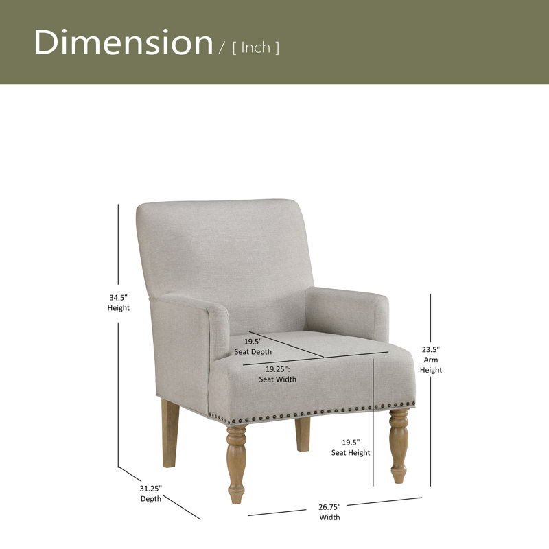Chaise avec accoudoirs