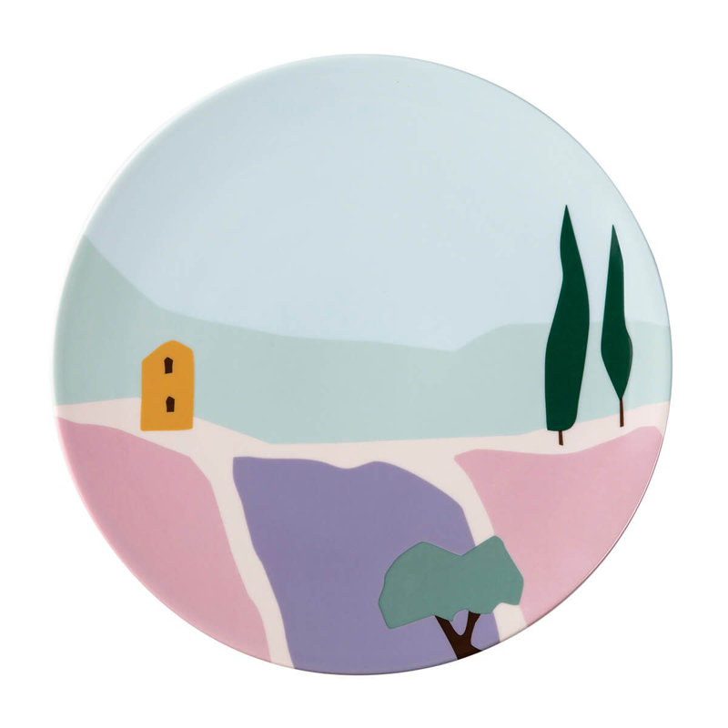 Destination Sud Salad/Dessert Plate