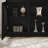 Mid Century Modern Fluted Sideboard Cabinet, Buffet Cabinet with Storage, Narrow Side Cabinet Accent Cabinet-555247153