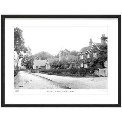 Bramley, The School 1906 by Francis Frith - Single Picture Frame Print