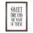 Walnut Framed