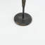 Vintage Metal Lotus Flower Decorative Candle Holder, Black Finish, Unique Home Decor