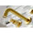 Kingston Brass Kaiser Two-Handle 3-Hole Wall Mount Bathroom Faucet-44388683