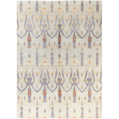 Overdyed One-of-a-Kind 8' 1" X 9' 10" Hand Knotted Area Rug