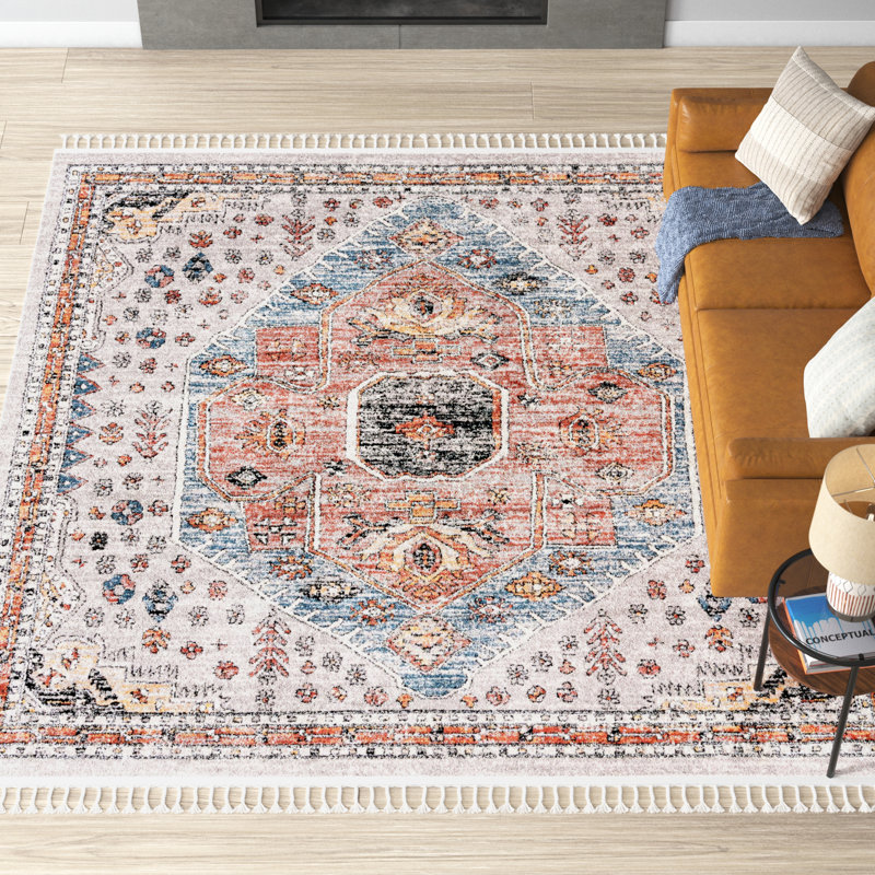 Tapis gris Albia, Carré 10 pi