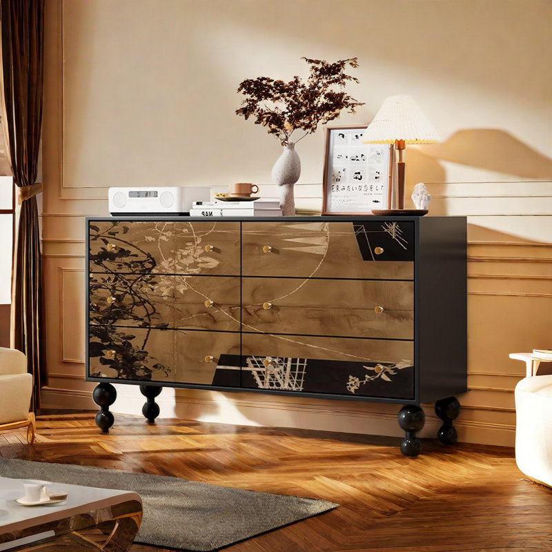Commode d'appoint en bois massif Modern Modern