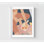 «Cutting Grapefruits» par Sophie Bek, décor de cuisine de fille, impression d'illustration de pamplemousses, art mural de cafétéria, affiche de cuisine de maman