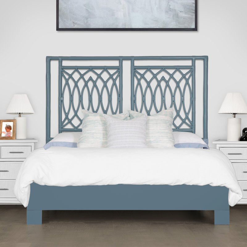 Haskins Headboard, Queen, Regatta Blue