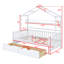 Lit en bois avec 2 tiroirs, lit pour enfant avec tablette de rangement Sigisbert-1088964661-1088964656
