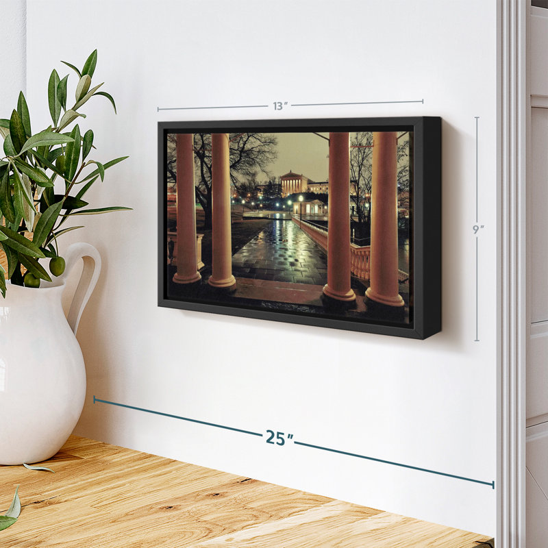 Places "Philadelphia Art Museum Wall Art", H 9 po x l 13 po