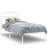 August Grove® Metal Bed Frame With Headboard-583643495-583643488