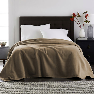 Couverture en peluche veloutée