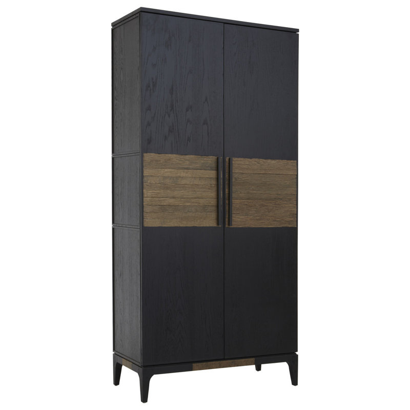 Mallen 2 Door Solid Wood Wardrobe