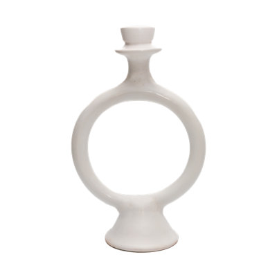 Moroccan Glazed Terracotta Candle Holder