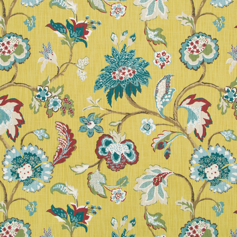 Bromwich 100% Cotton Fabric, Zest