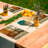 Polyester Abstract Rectangle Placemat