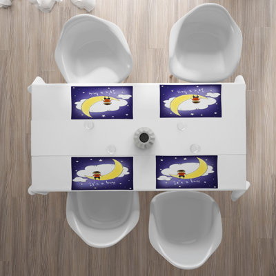 Polyester Abstract Rectangle Placemat