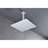 High Pressure Rain Shower Head, Ultrathin Showerhead 304 Stainless Steel Waterfall Shower With Selfclean Nozzles, Full Body Covering-126409502