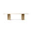 Androgyne Solid Oak Dining Table-78574368-78574371