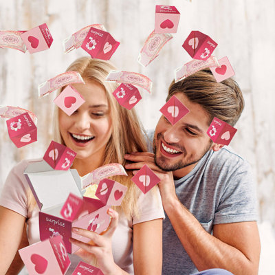 Valentines Day Decorations Merry Christmas Valentine's Day Surprise Box Gift Box—Creating Most Surprising Gift,Red Envelope Bouncing Romantic Gift Box