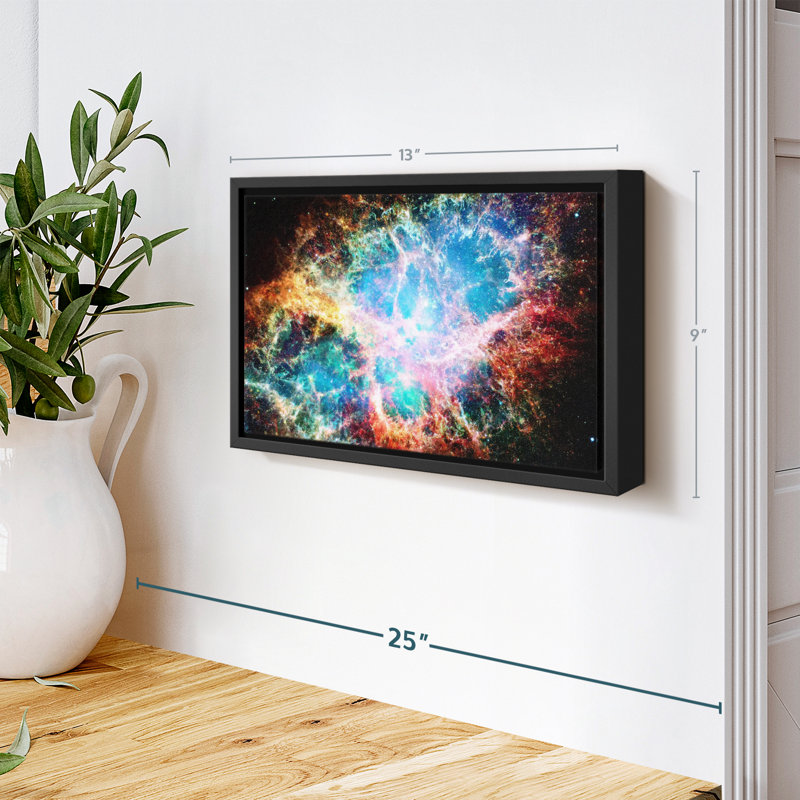 Impression sur toile Ethereal Nebula, H 9 po x l 13 po