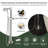 CASAINC Single Handle Floor Mounted Freestanding Tub Filler with Diverter and Handheld Shower