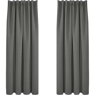 Ivzi Room Darkening Curtain Pair