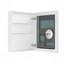 Surface Frameless Mirror Medicine Cabinet, Beveled Mirror Edges Bathroom Medicine Cabinet