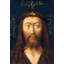 "Tête de Christ" par Petrus Christus - Art mural sur toile tendue avec châssis-954435476