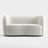 Celal 63'' Tuxedo Arm Curved Loveseat-1178669649
