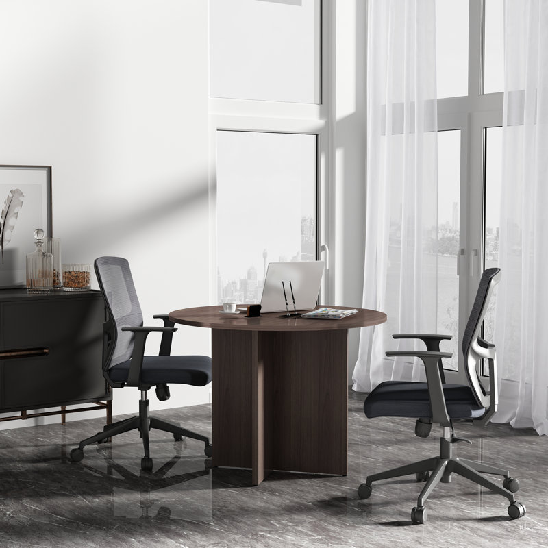 Nobile 35.43'' Circle Conference Table