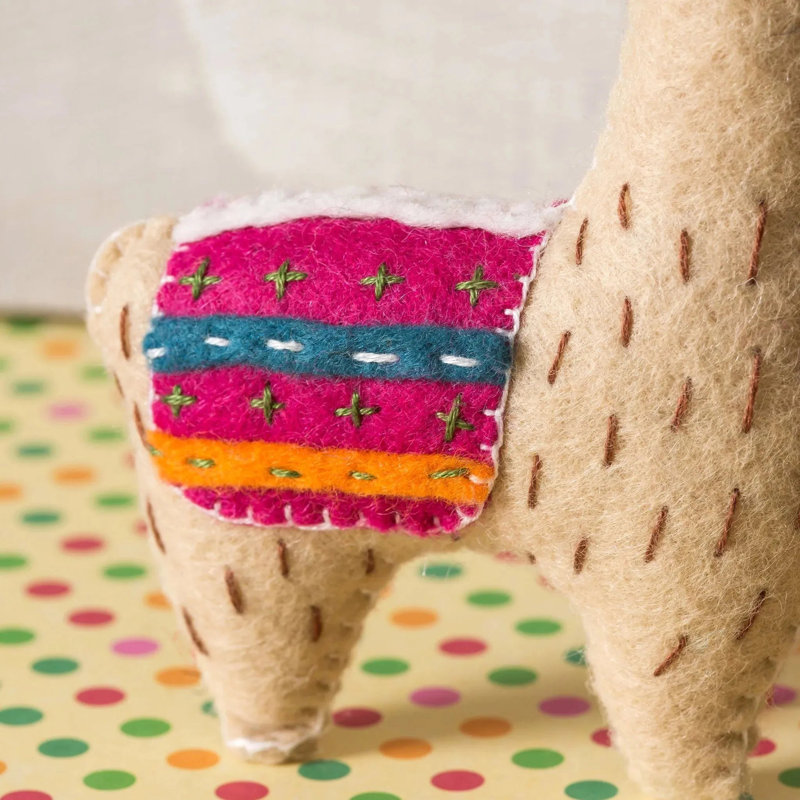 «Llamas from Felt Craft Kit» LLama3F