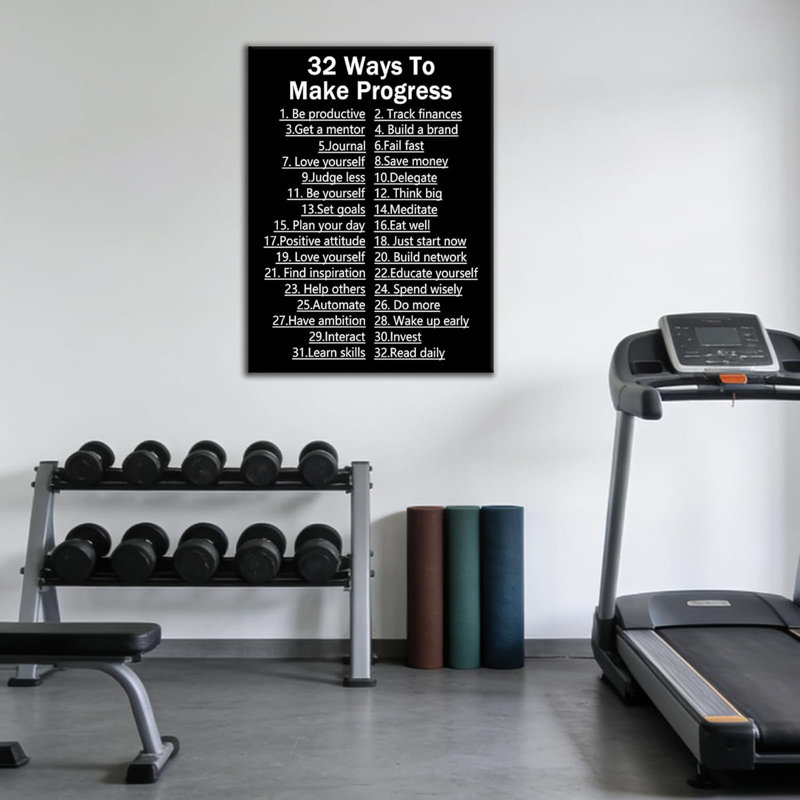 32 Ways To Make Progress