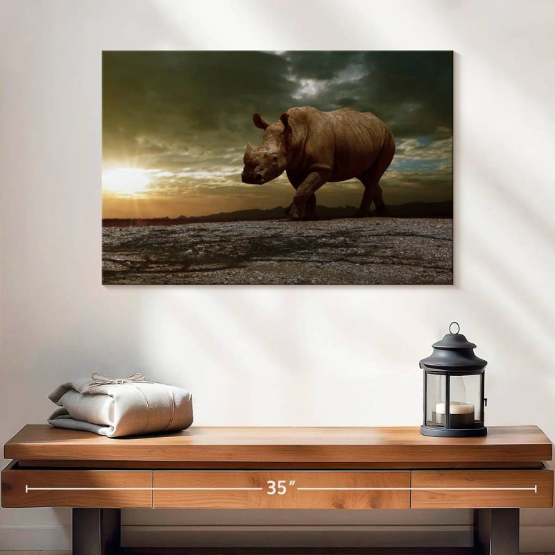 African Safari Brampt, H 16 po x l 24 po