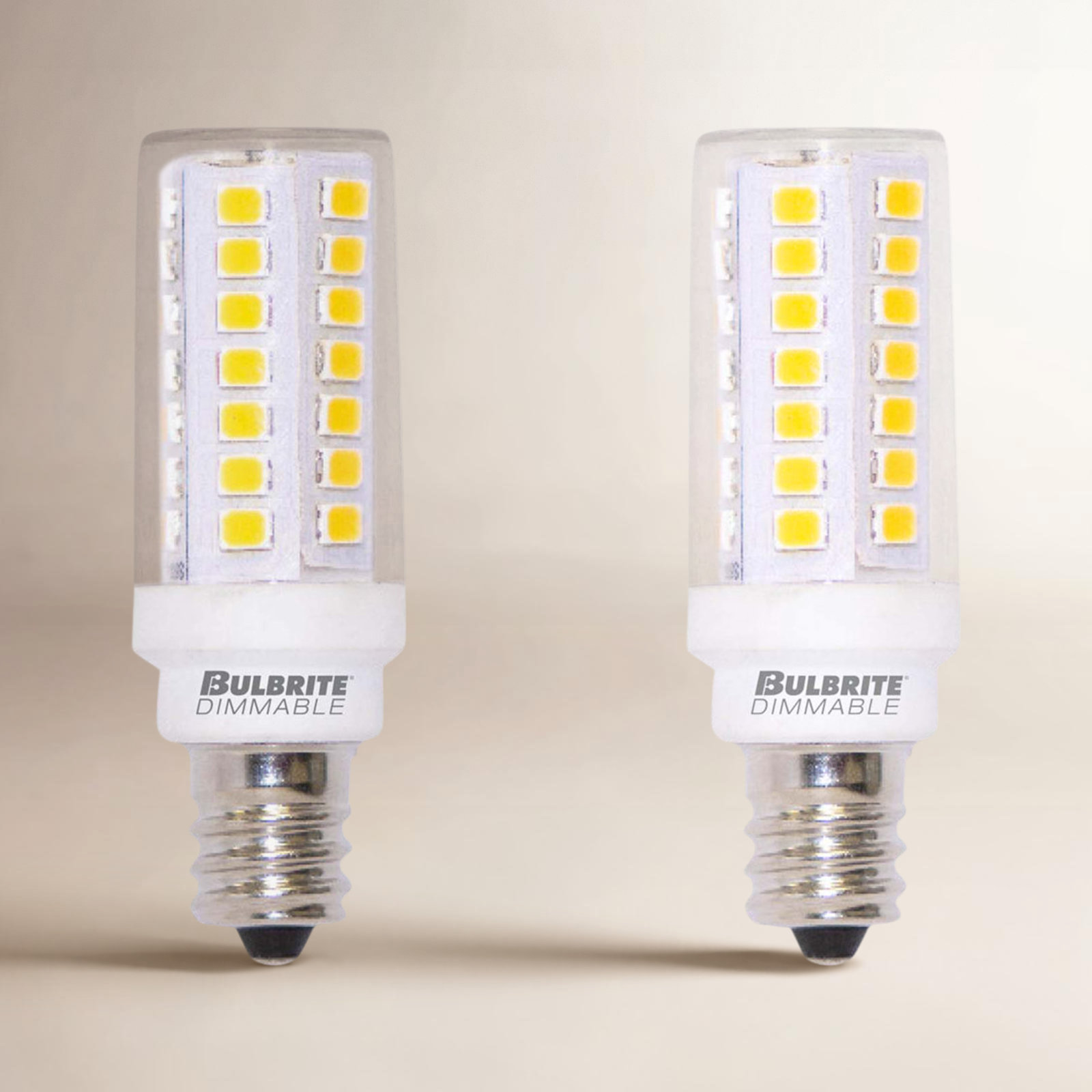 5W T6 LED Dimmable Clear Bulb, 3000K