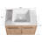 Daeton 30'' Single Floating Bathroom Vanity with Ceramic Top