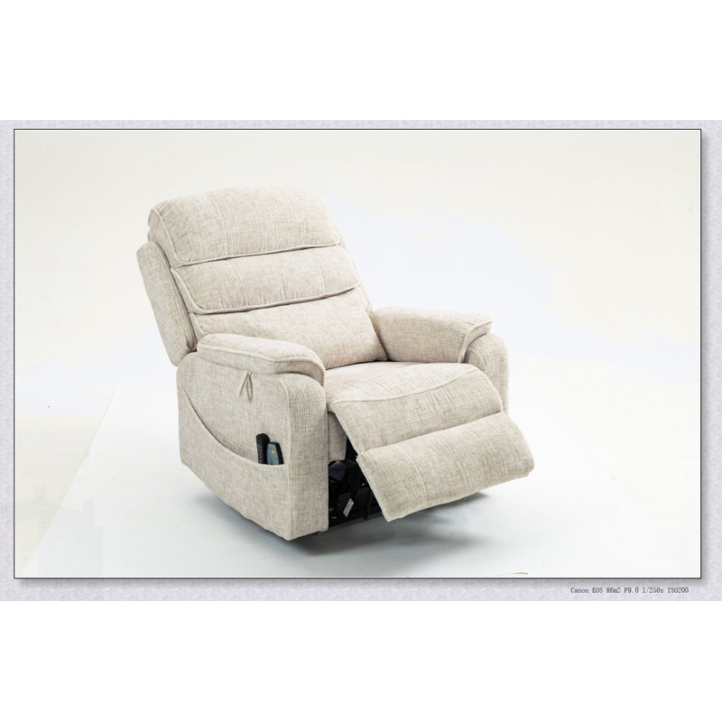 Fauteuil inclinable électrique Elderly, Velours