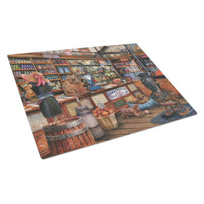 Wood Glass and Tempered Glass Cutting Board