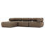 Roma Outdoor 3Pc Sectional W/ Ottoman-Hayes Cream-694818087-694818088