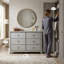 Commode traditionnelle à 6 tiroirs avec pieds en bois massif Weston-1597720485