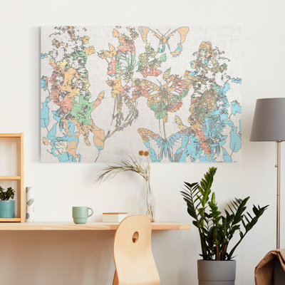 Impression sur toile tendue « Flight Plan I »