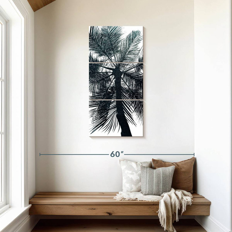 Miami Beach Palm Tree, 44" H x 21" W