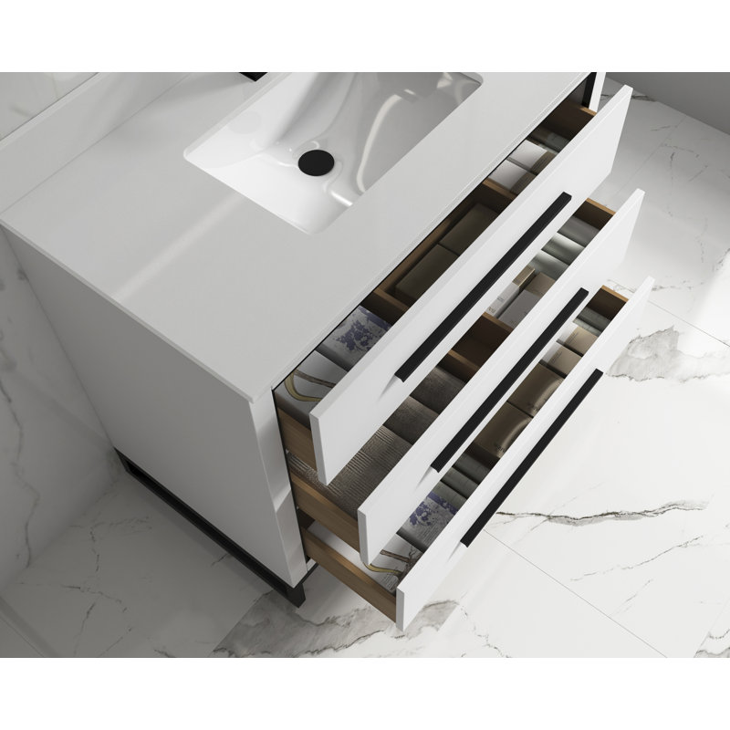 Ensemble de meuble-lavabo simple 40 po Londonshire